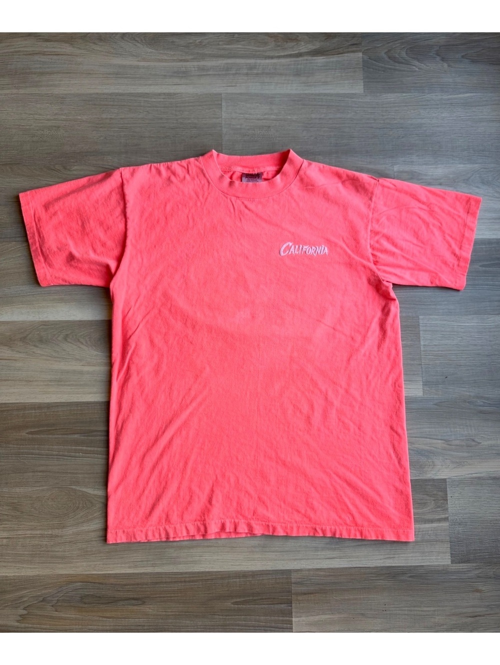Vintage 1989 California Beaches USA Made Dyed T-Shirt